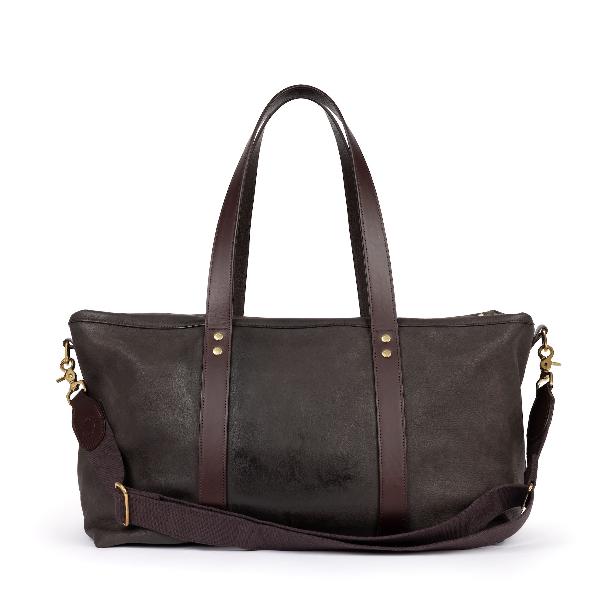 Luxury Leather Holdall - Full Grain Leather Bag - Billy Tannery