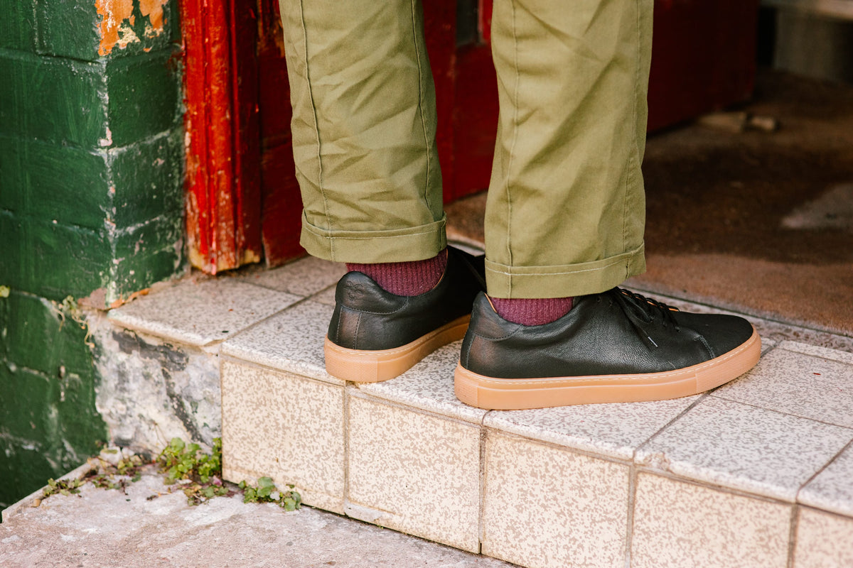 Billy Tannery x Goral: Premium Leather Sneakers: Jonathan Swanston