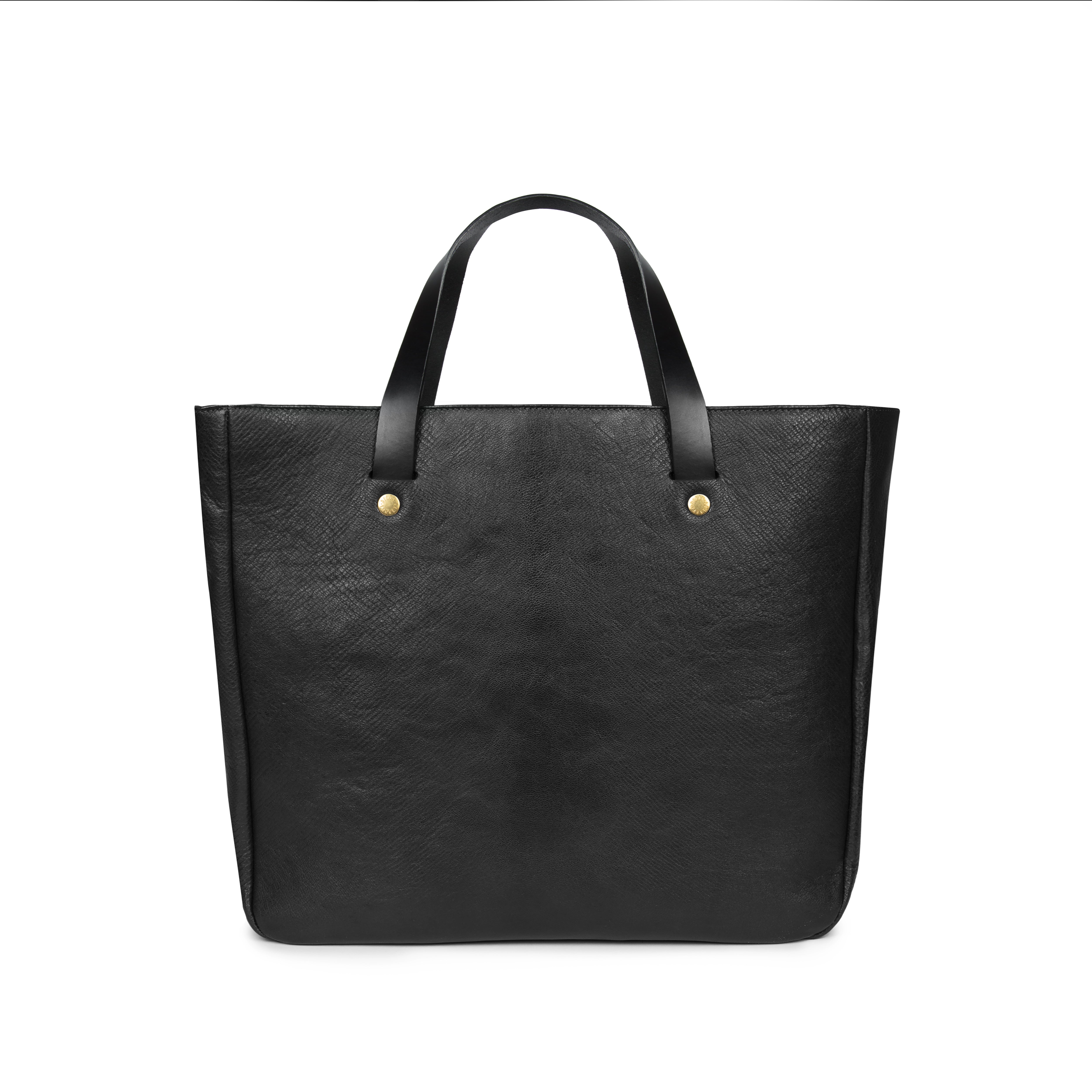 Soft Leather Tote Bag Tan Black Forest Green Billy Tannery