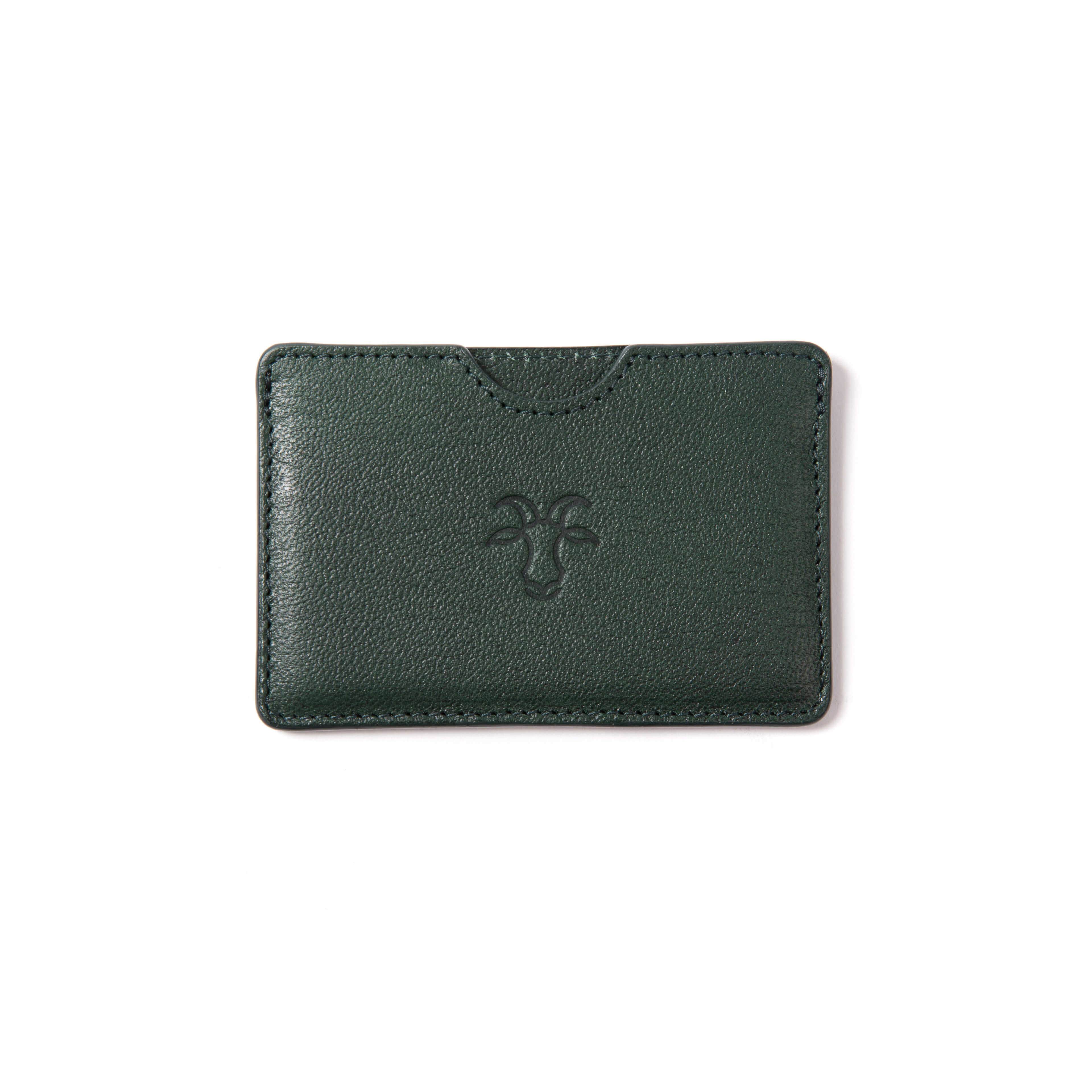 Slim Leather Credit Card Holder | Men & Women's Wallet Forest